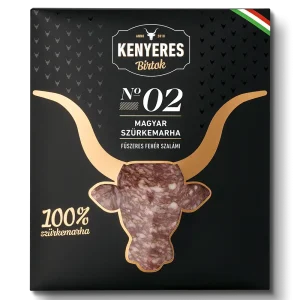 Fűszeres fehér szalámi