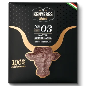 Borsos fehér szalámi